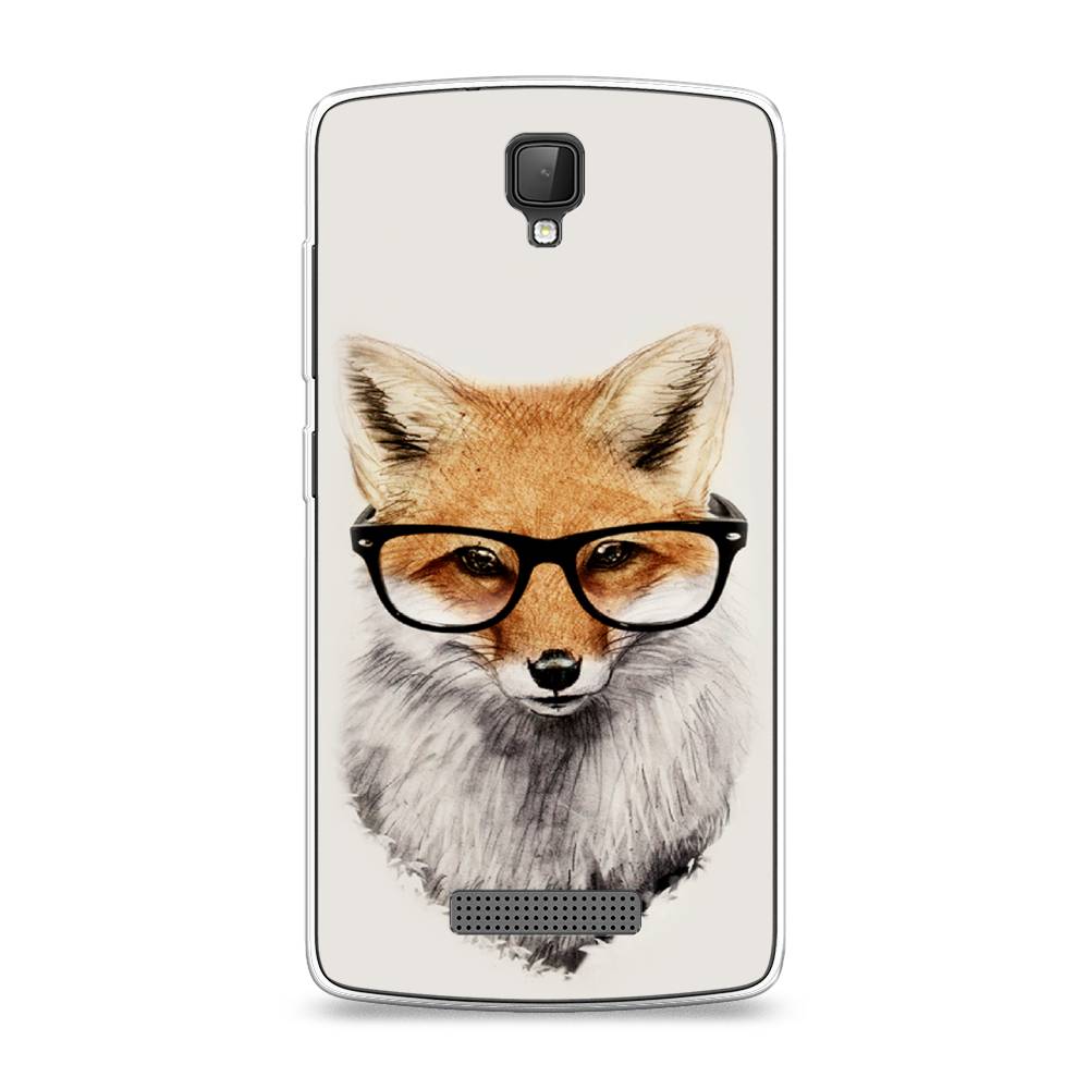 

Чехол Awog на ZTE Blade L5 (L5 Plus) / ЗТЕ Блэйд L5 (L5 Plus) "Лиса в очках", 130350-10