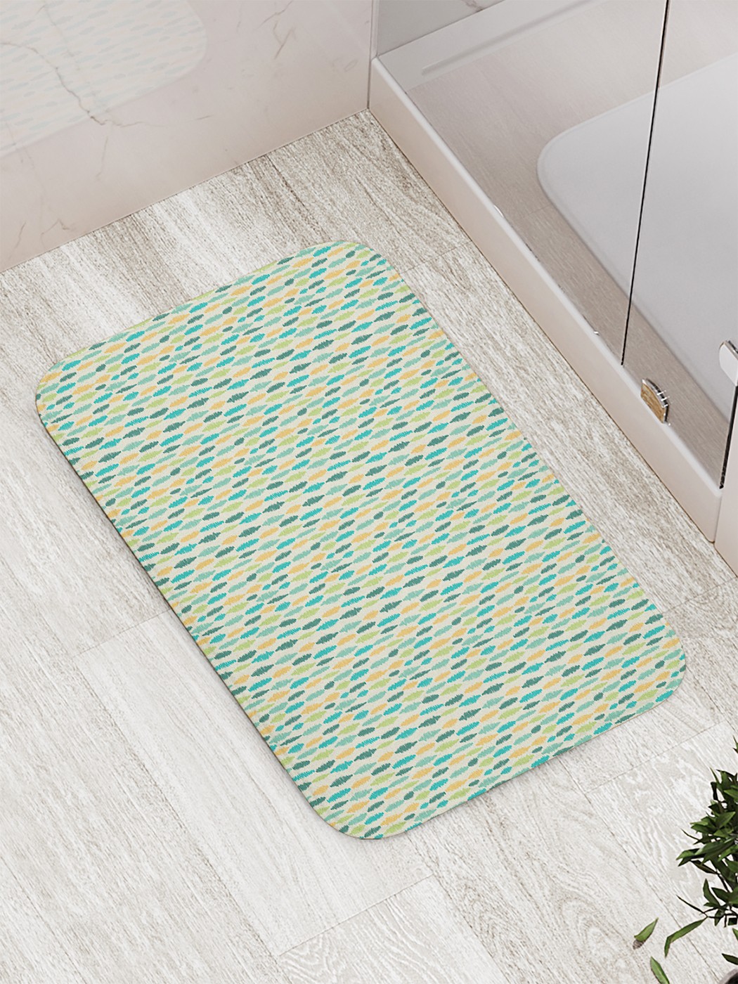 

Коврик противоскользящий для ванной, сауны, бассейна, 77х52 см bath_77106 JoyArty