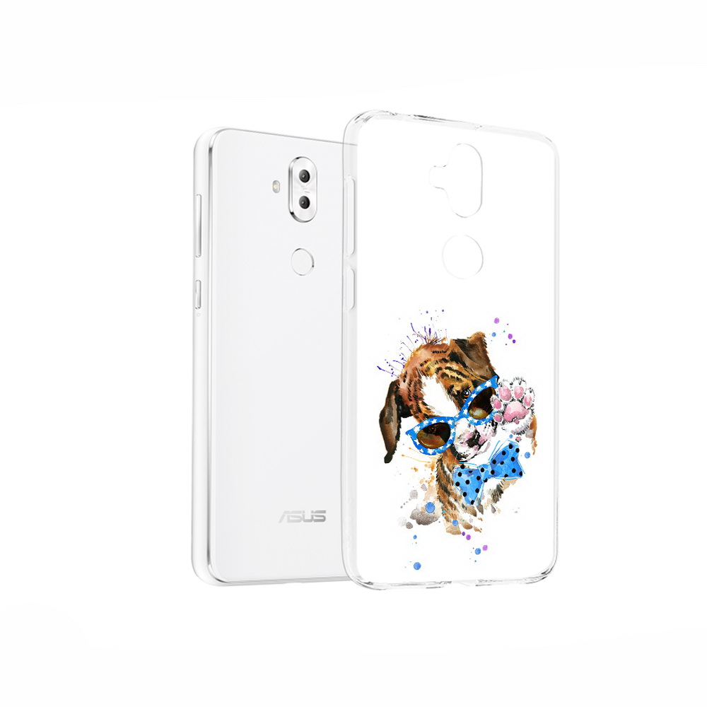 

Чехол MyPads Tocco для Asus ZenFone 5 Lite (ZC600KL) лапочка, Прозрачный, Tocco