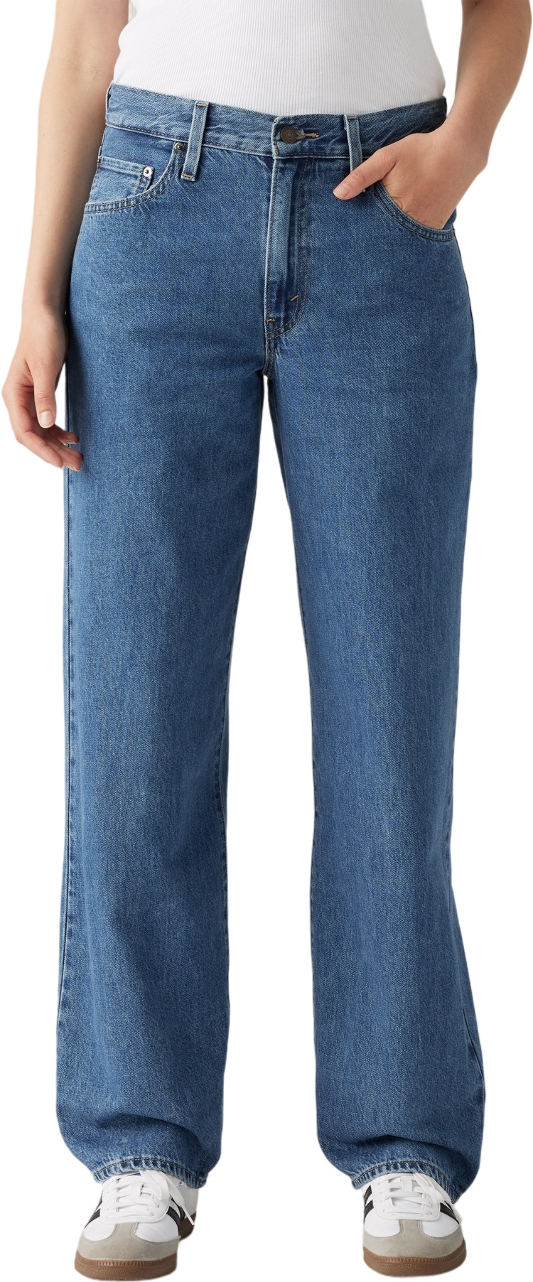 

Джинсы женские Levi's Baggy Dad синие 25/32, Синий, Baggy Dad