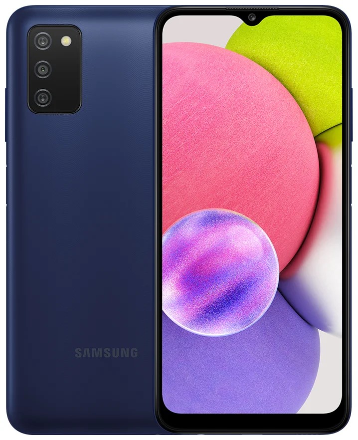 фото Смартфон samsung galaxy a03s 3/32gb blue (для казахстана)