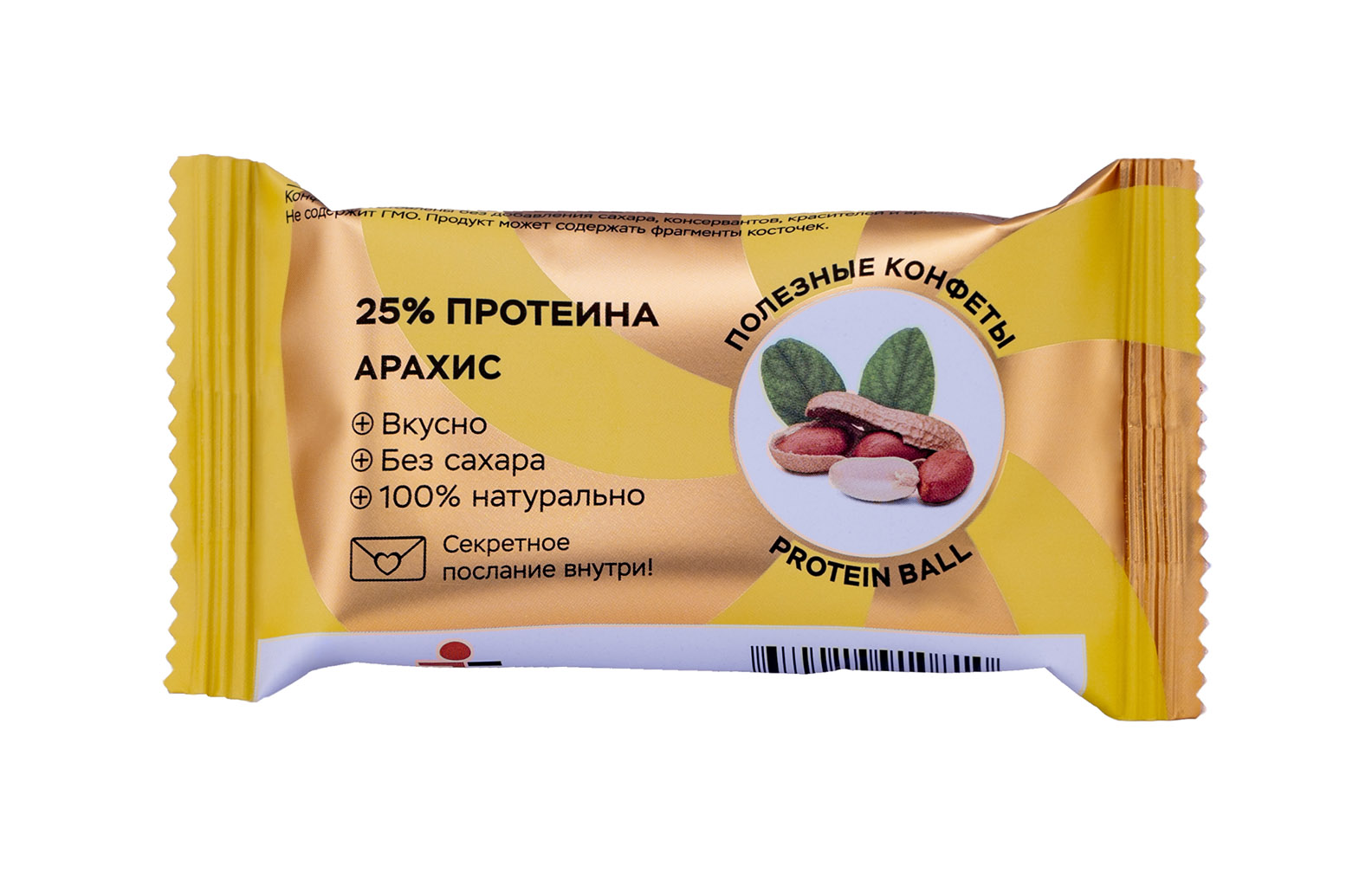 

Jump Конфеты Jump Premium Protein орехово-фруктовые 28 г, 12 шт, вкус: арахис