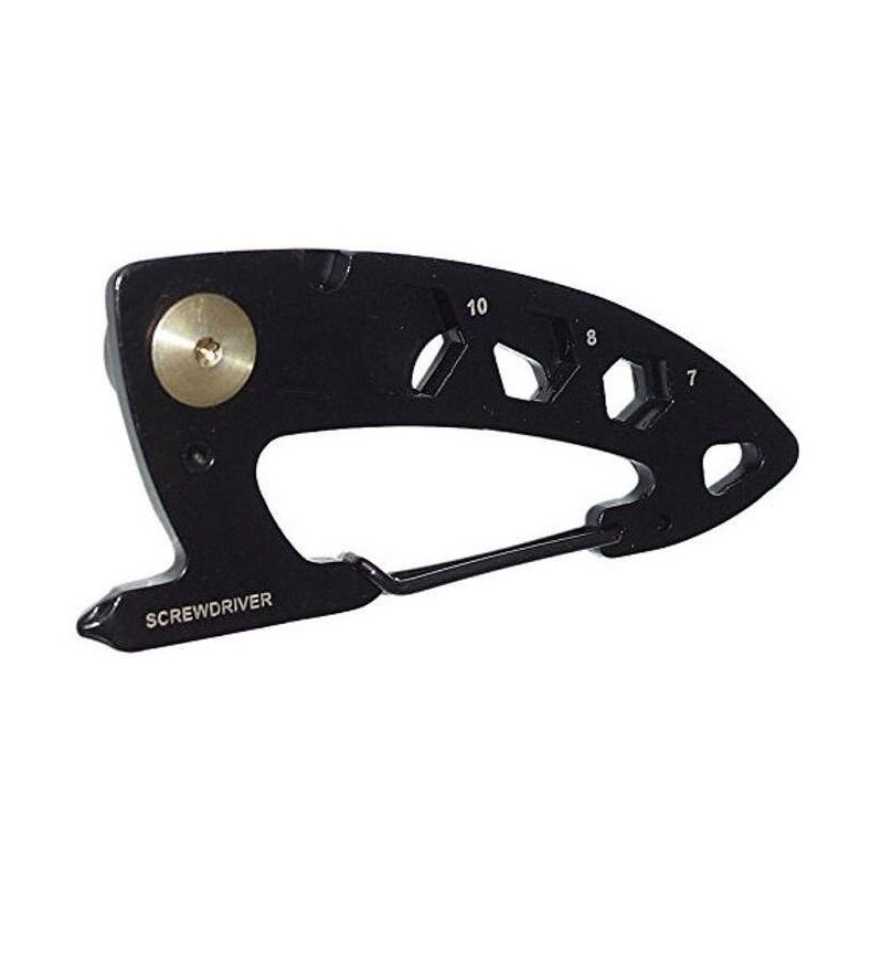 

Мультитул Munkees 2019 9-Function Carabiner Card Tool С Карабином, 9-Function Carabiner Card Tool С Карабином