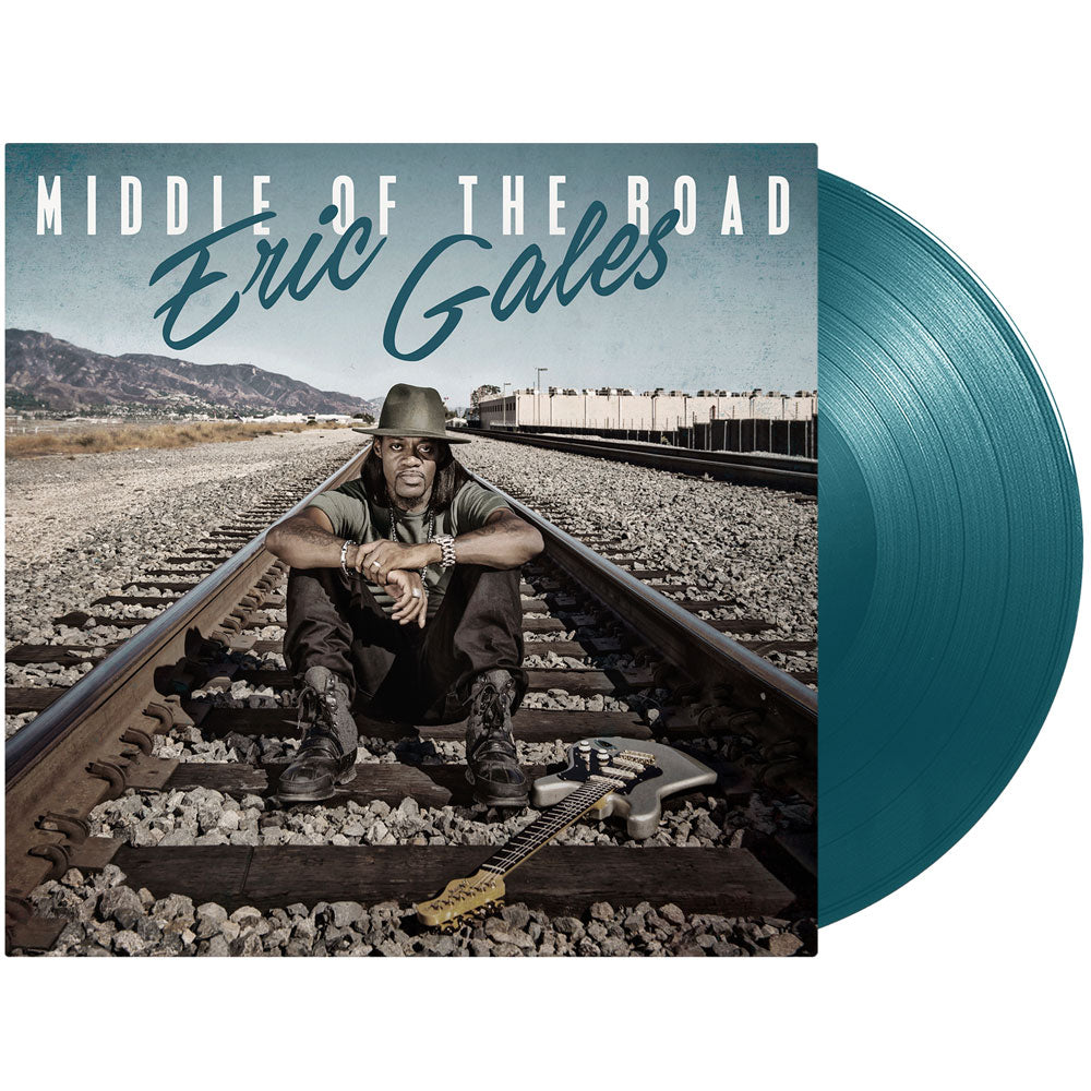 фото Eric gales middle of the road (green vinyl) (винил) мистерия звука