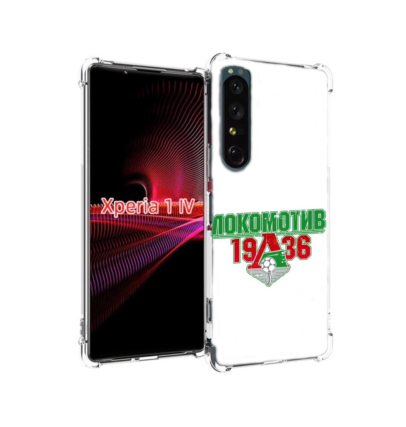 

Чехол накладка MyPads ФК локомотив 1936 для Sony Xperia 1 IV, Прозрачный, Tocco