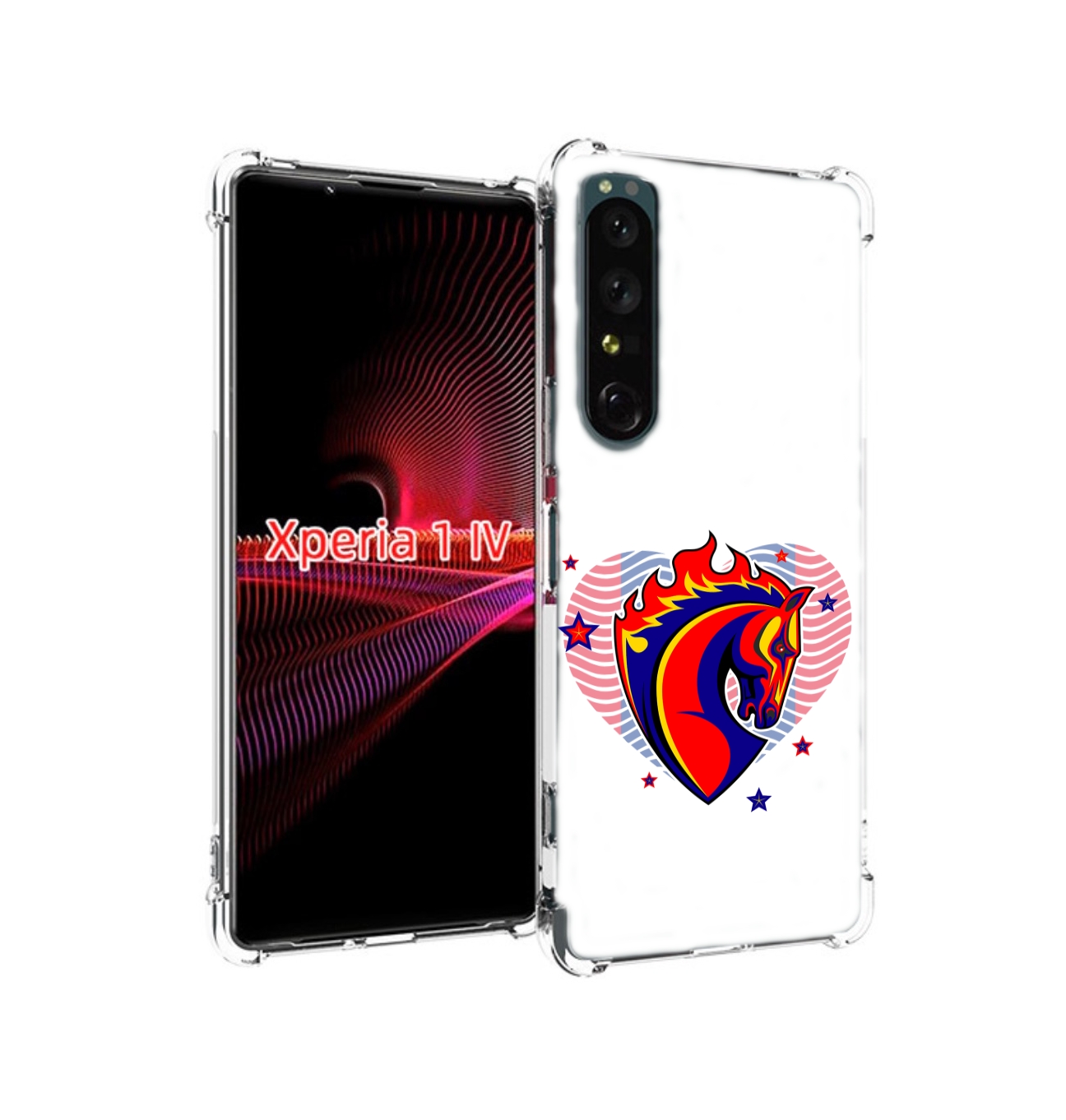 

Чехол накладка MyPads ФК ЦСЛ Лошадь для Sony Xperia 1 IV, Прозрачный, Tocco