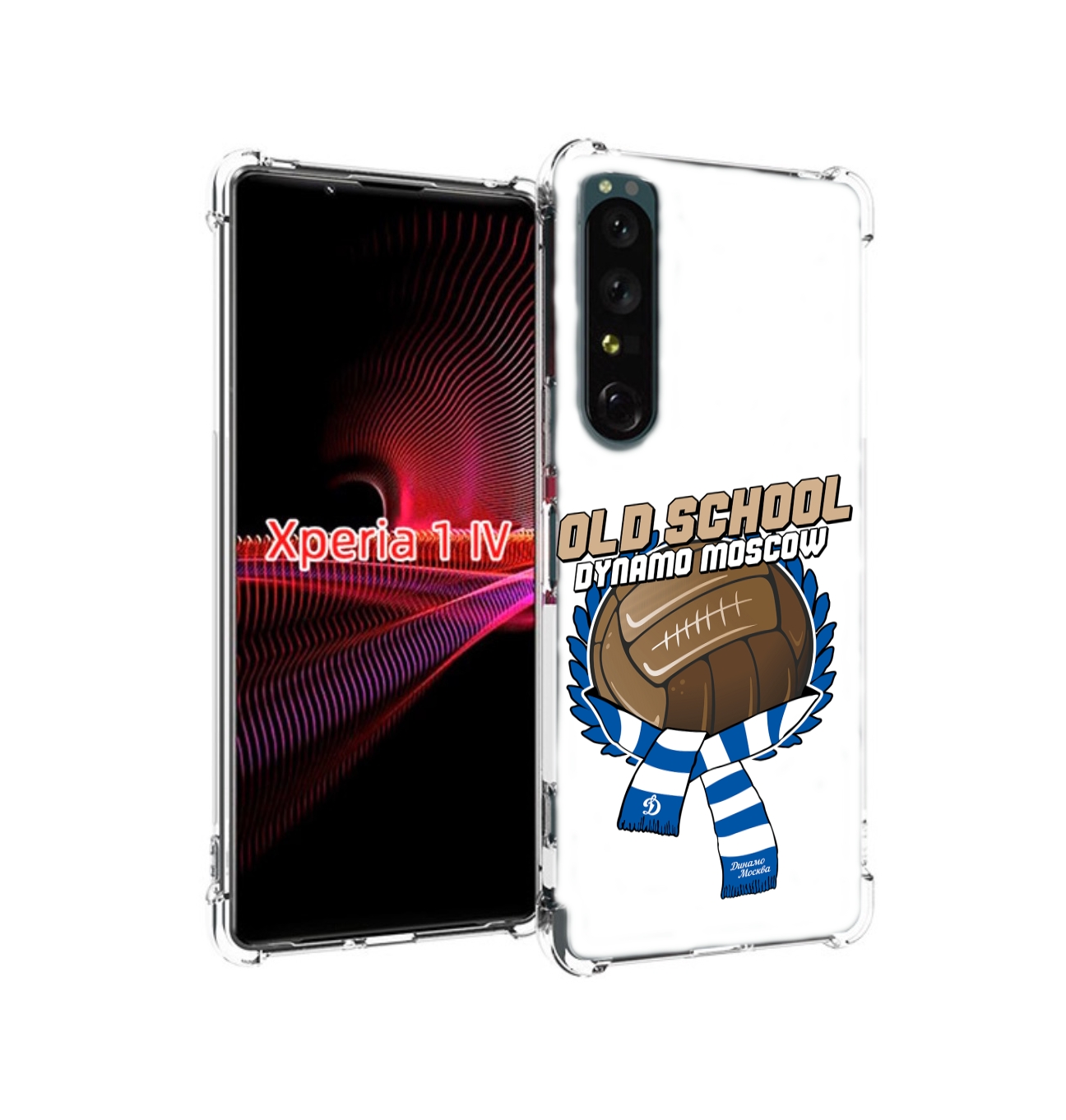 

Чехол накладка MyPads ФК Динамо олд скул для Sony Xperia 1 IV, Прозрачный, Tocco