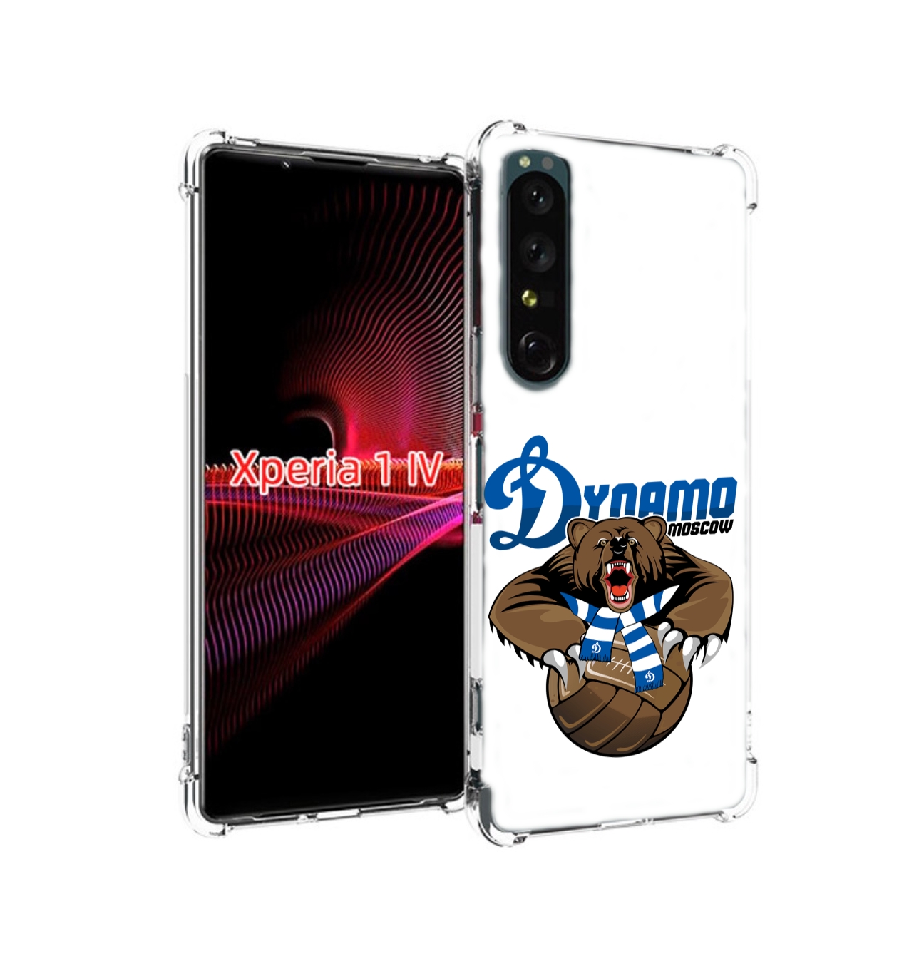 

Чехол накладка MyPads ФК Динамо медведь для Sony Xperia 1 IV, Прозрачный, Tocco