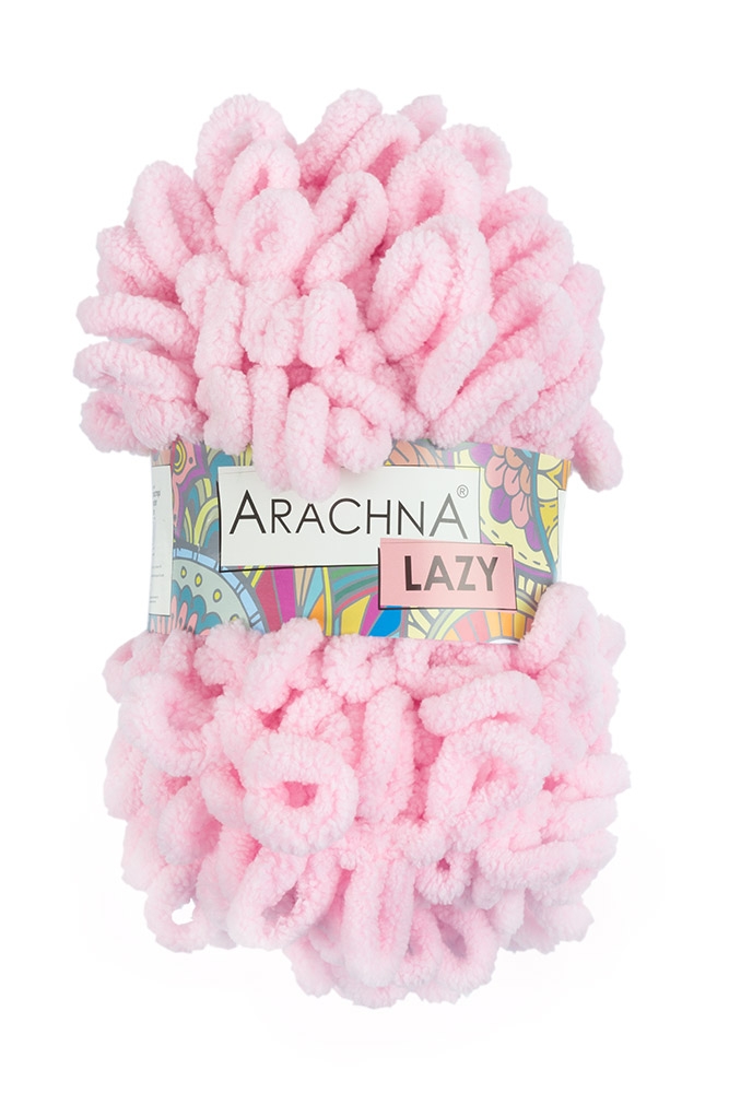 

Пряжа ARACHNA Lazy №07 светлый розовый, Lazy