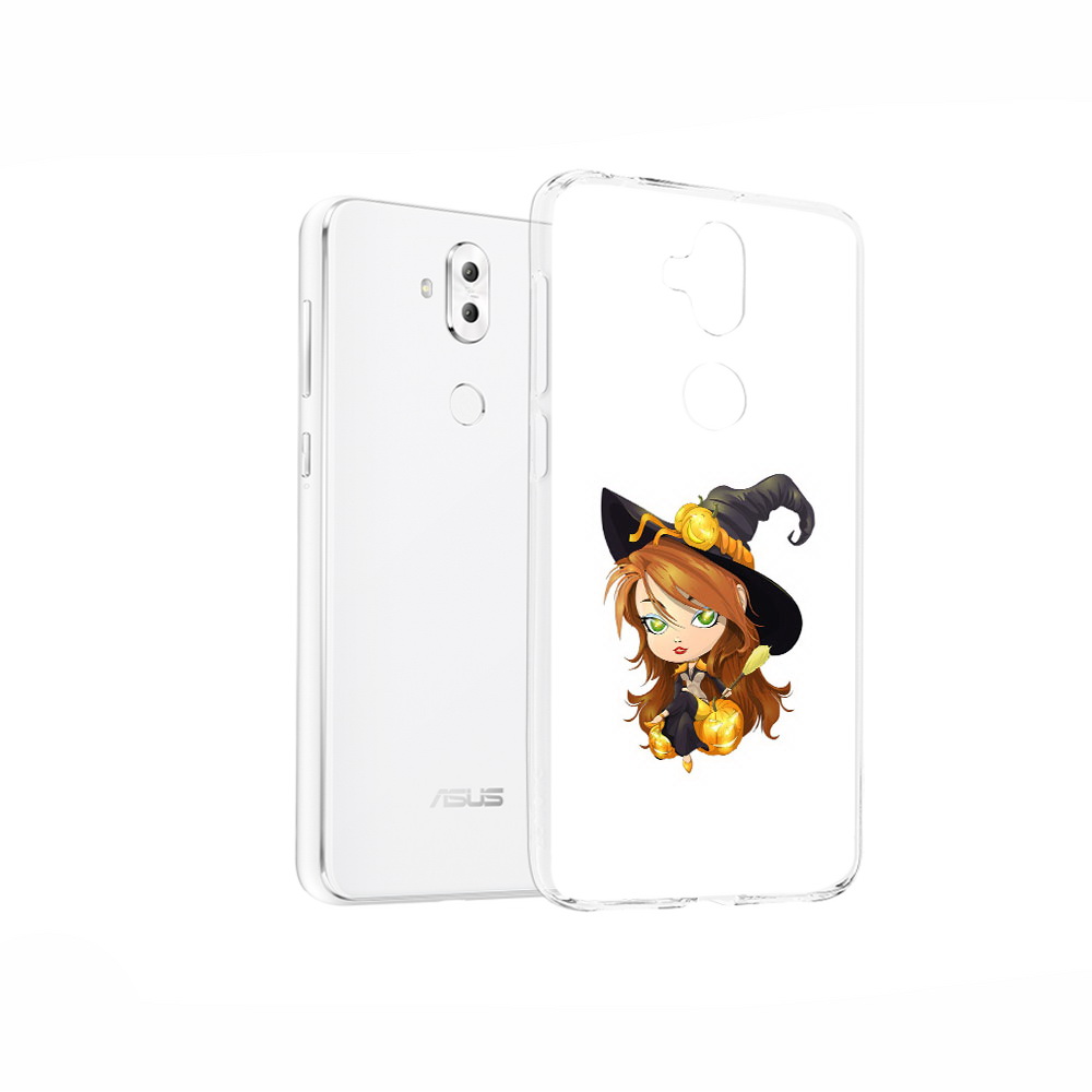 

Чехол MyPads Tocco для Asus ZenFone 5 Lite (ZC600KL) Ведьмочка, Прозрачный, Tocco