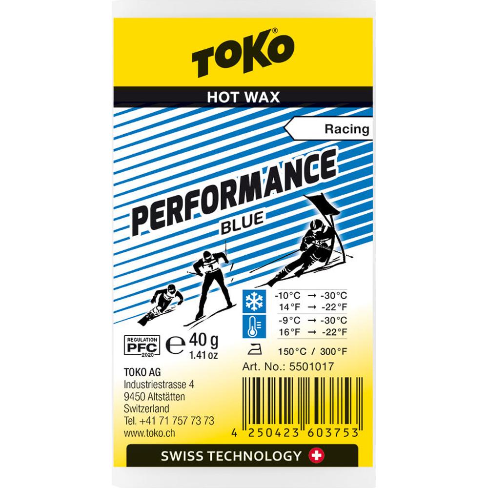Низкофтористый парафин Toko 2020-21 Performance Blue 40 G Blue