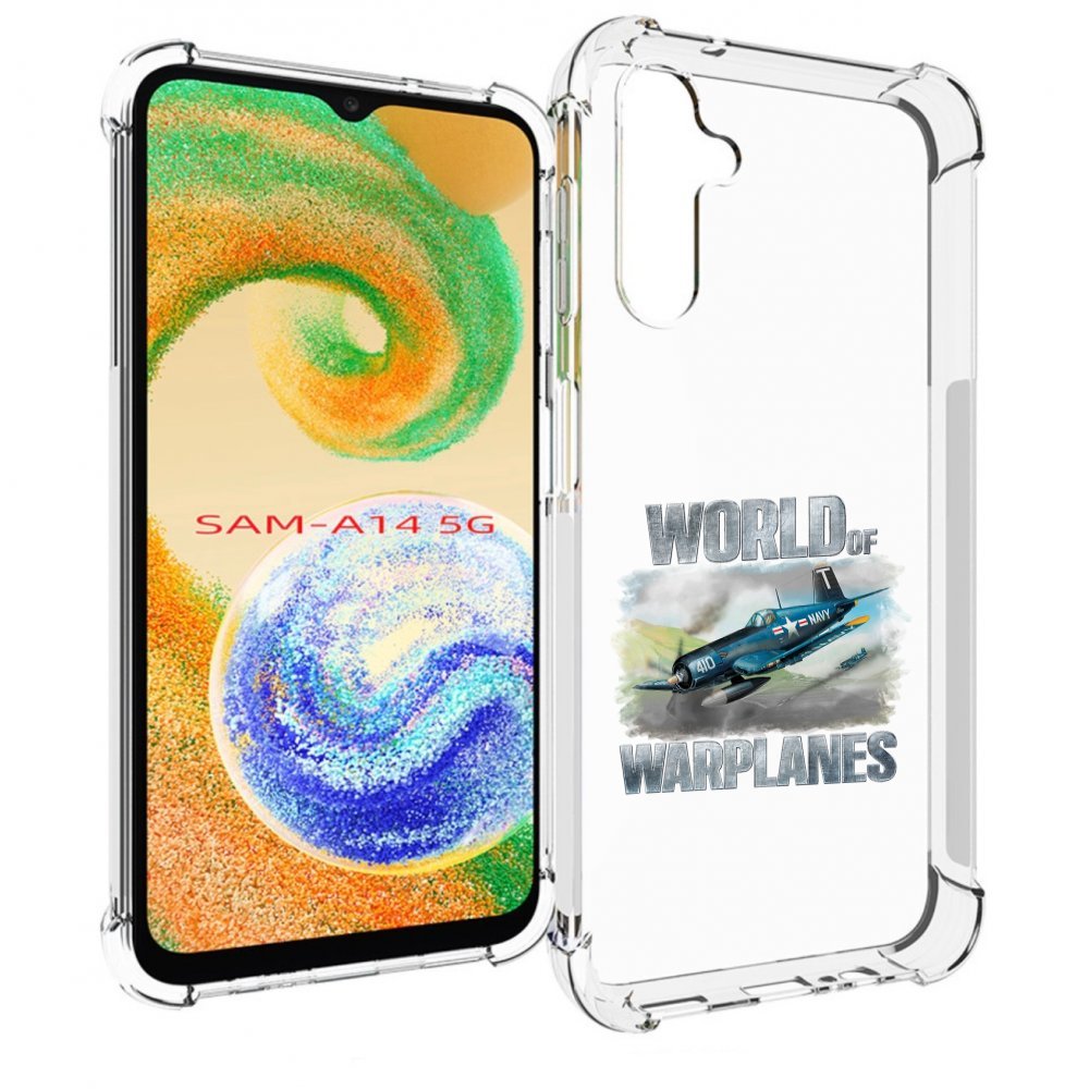 

Чехол MyPads Боевой самолет для Samsung Galaxy A14 5G, Прозрачный, Tocco
