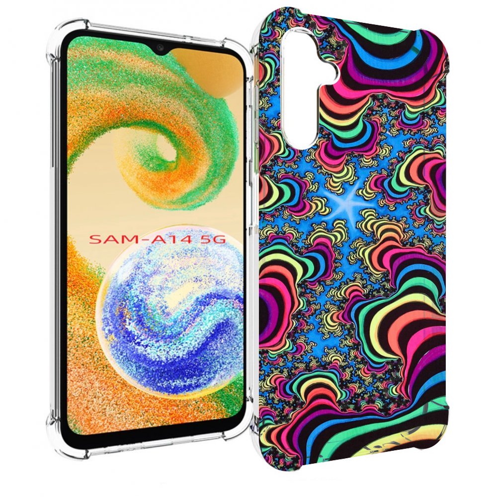 

Чехол MyPads щупальца иллюзия для Samsung Galaxy A14 5G, Прозрачный, Tocco