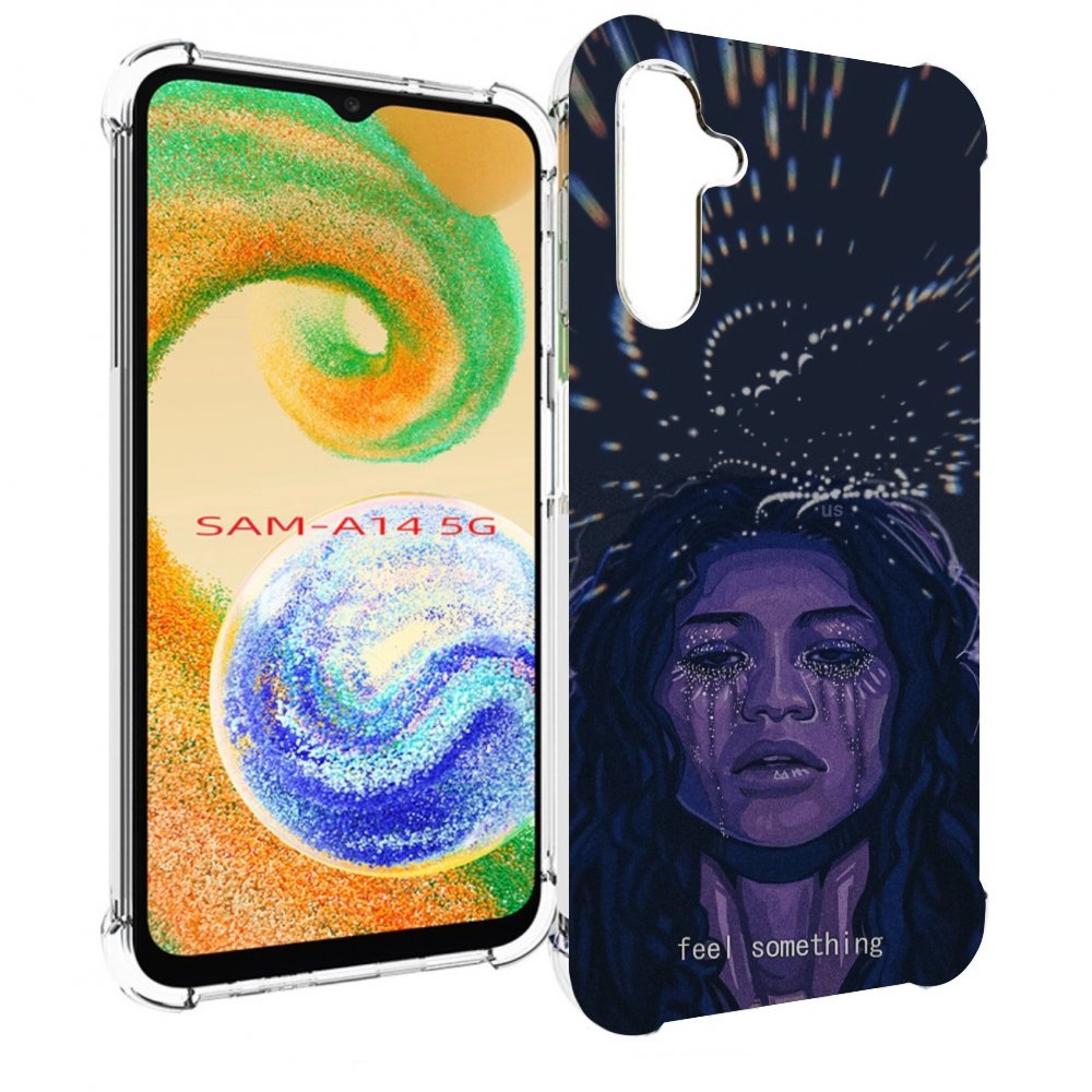 

Чехол MyPads чувствую себя непонятно женский для Samsung Galaxy A14 5G, Прозрачный, Tocco