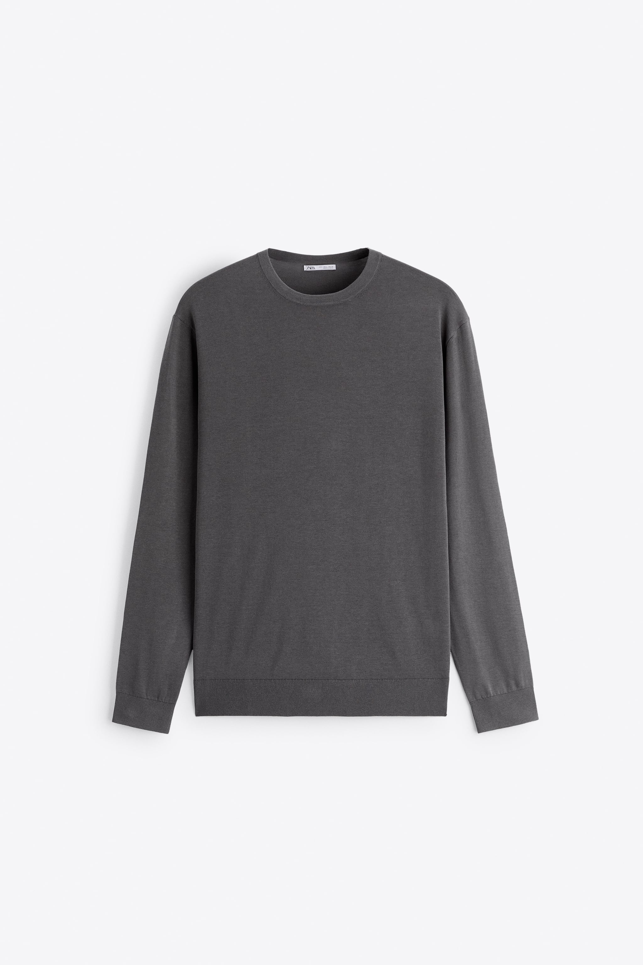 

Свитшот мужской ZARA 00077400 серый L (доставка из-за рубежа), 00077400