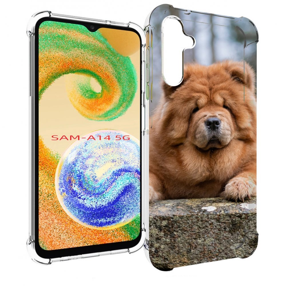 

Чехол MyPads чау чау для Samsung Galaxy A14 5G, Прозрачный, Tocco