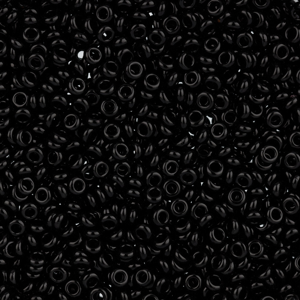

Бисер TOHO 11/0 Demi №1 2,2 мм 5*5 г №0049 ,черный