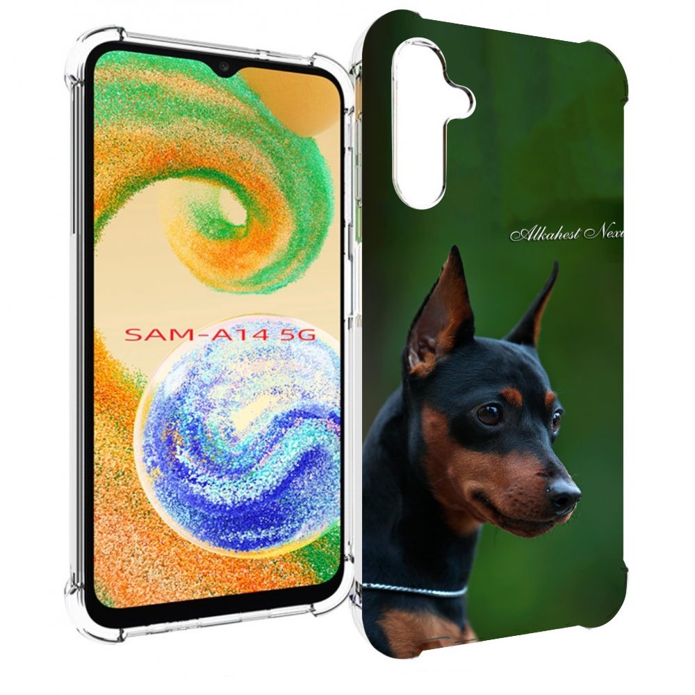 

Чехол MyPads цвергпинчер черпинчер для Samsung Galaxy A14 5G, Прозрачный, Tocco