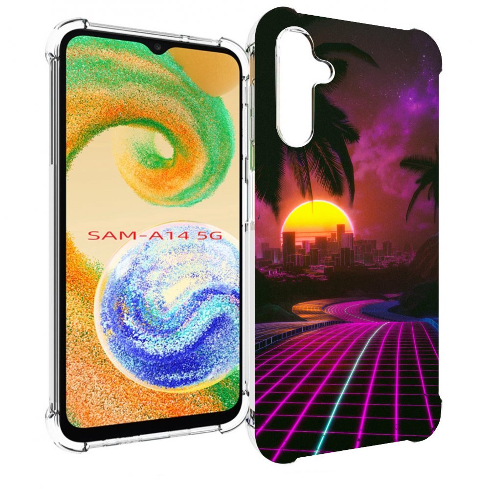 

Чехол MyPads хотлайнмайами 2 для Samsung Galaxy A14 5G, Прозрачный, Tocco