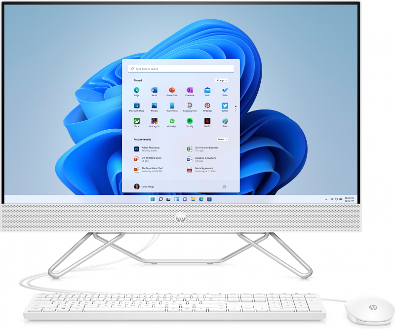 

Моноблок HP 27-cb0032ur AiO White (5D222EA), 27-cb0032ur AiO