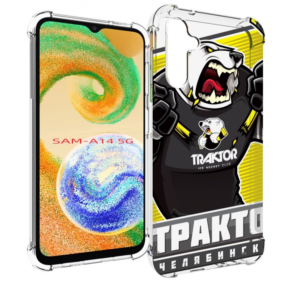 

Чехол MyPads хк трактор челябинск для Samsung Galaxy A14 5G, Прозрачный, Tocco
