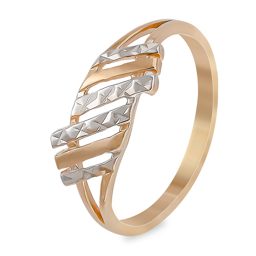 

Кольцо женское из красного золота 585Gold 401005079, р, 401005079