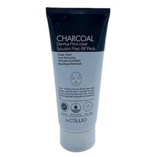 

Маска для лица BUTA Dr.Cellio древесный угль charcoal derma pore clear solution peel off