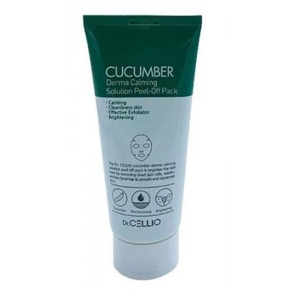 

Маска для лица BUTA экстракт огурца Dr.Cellio cucumber derma calming solution peel off