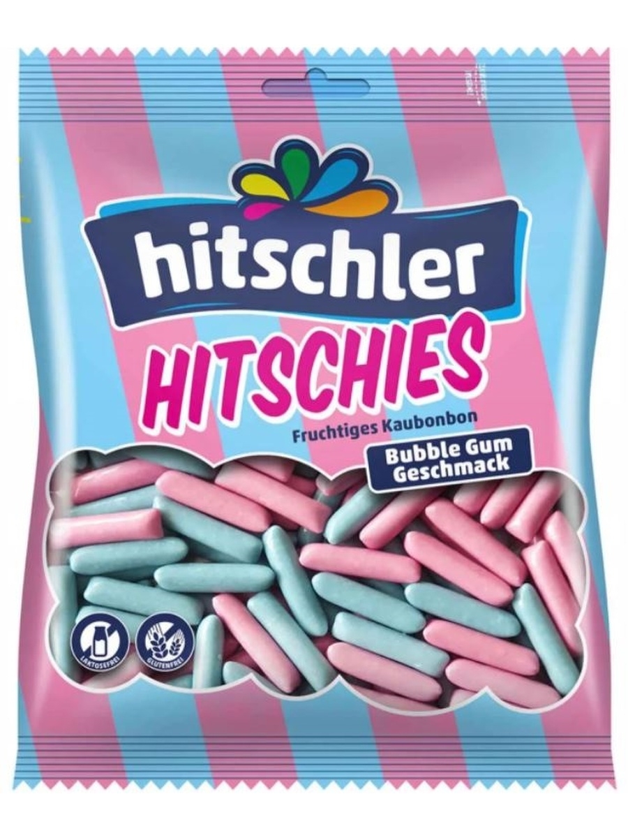 Жевательные конфеты Hitschler Bubble Gum, 140 г