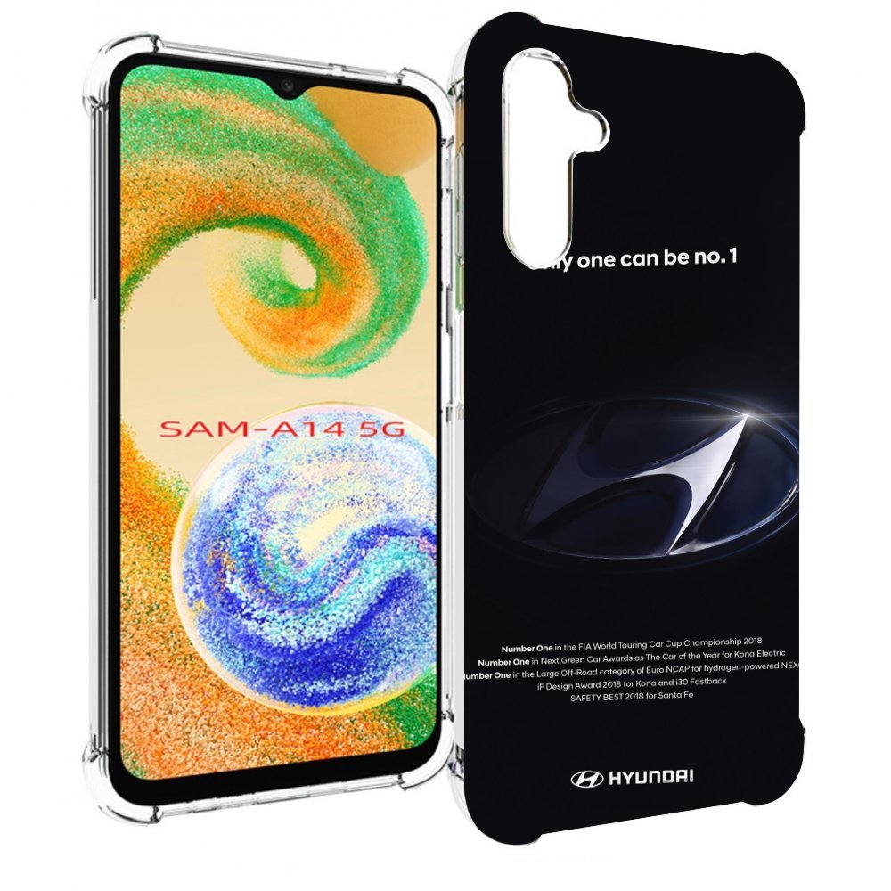 

Чехол Mypads Hyundai 3 Для Samsung Galaxy A14 5G, Прозрачный, Tocco
