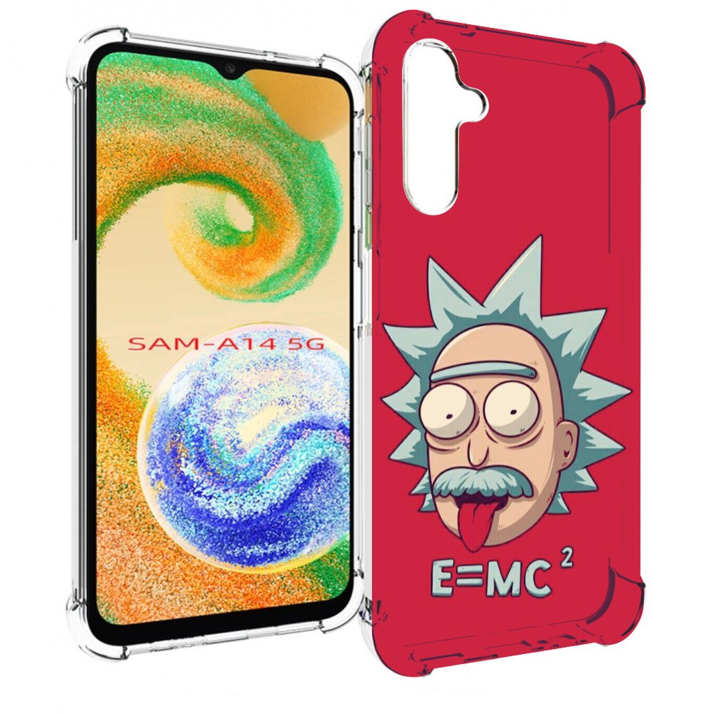 

Чехол MyPads формула энергии для Samsung Galaxy A14 5G, Прозрачный, Tocco