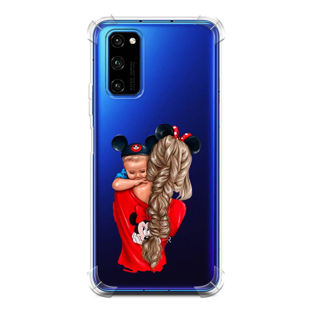 

Чехол Awog на Honor V30 Pro "Baby mouse", Красный;черный;коричневый, 611451-1