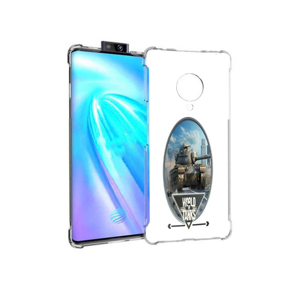 

Чехол MyPads Tocco для Vivo NEX 3 игра с танками (PT136035.381.375), Прозрачный, Tocco