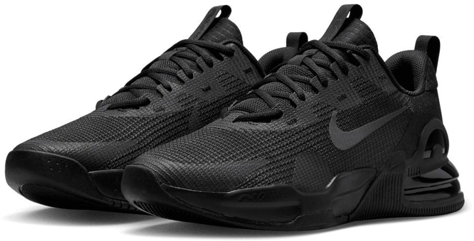 

Кроссовки мужские Nike M NIKE AIR MAX ALPHA TRAINER 5 черные 7.5 US, Черный, M NIKE AIR MAX ALPHA TRAINER 5