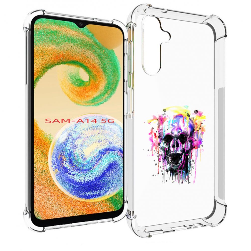 

Чехол MyPads граффити череп для Samsung Galaxy A14 5G, Прозрачный, Tocco