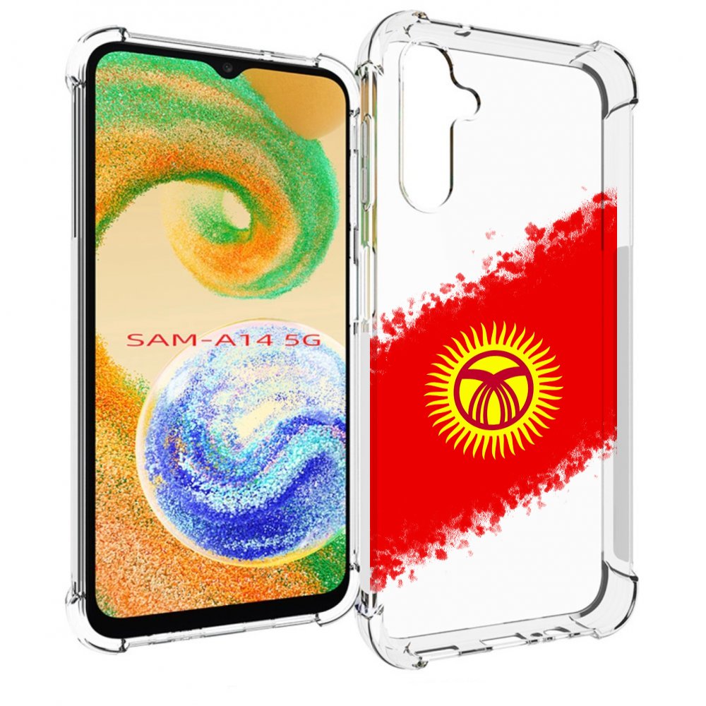 

Чехол MyPads флаг Киргизии для Samsung Galaxy A14 5G, Прозрачный, Tocco