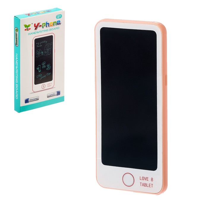 

Планшет для рисования LCD «Мини», с ручкой, цвета МИКС