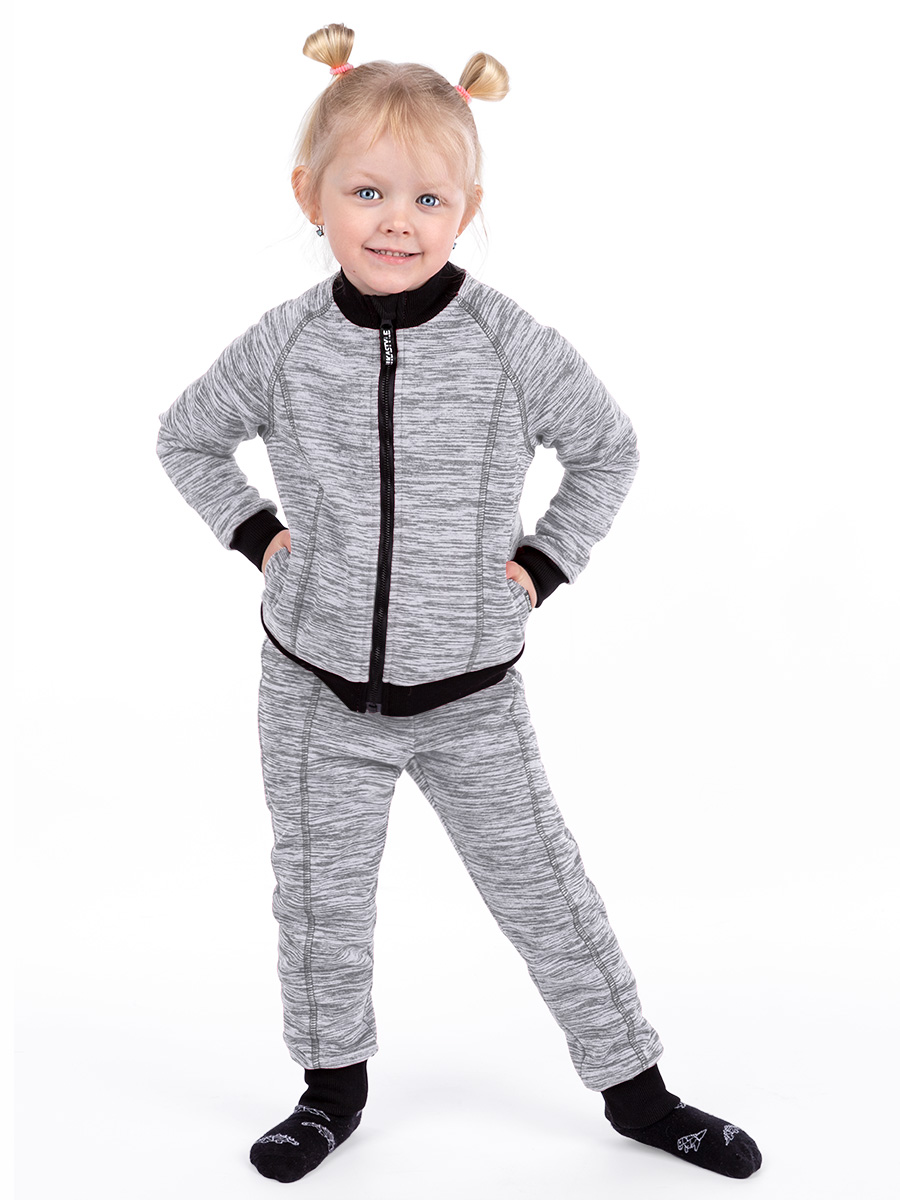 

Костюм повседневный детский NIKASTYLE 7т7623, серый, 128, 7т7623