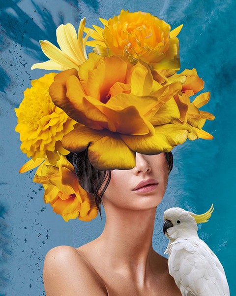 

Цветной мир ярких идей Алмазная вышивка Тропический сон LMC031, 50x65 см