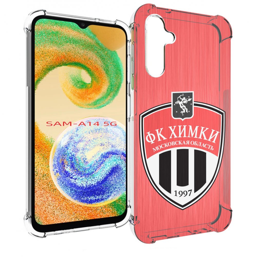 

Чехол MyPads фк химки московская обл для Samsung Galaxy A14 5G, Прозрачный, Tocco