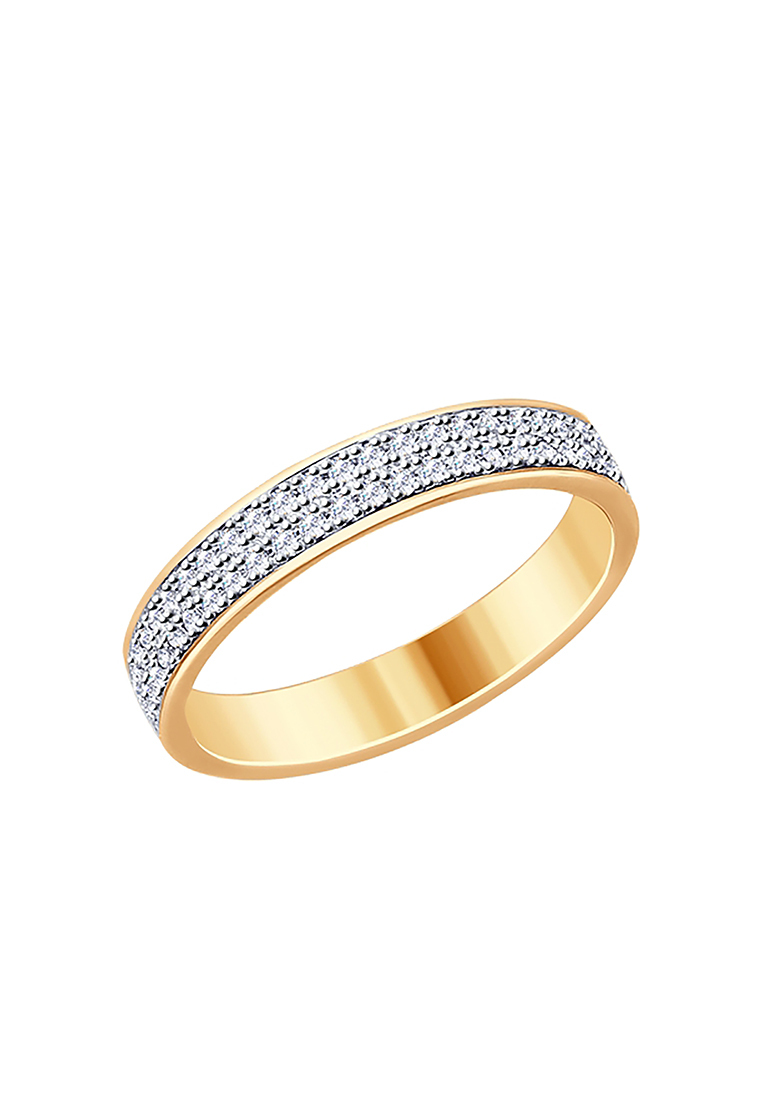 

Кольцо из серебра с фианитом р.  SOKOLOV 93010760, 93010760_k