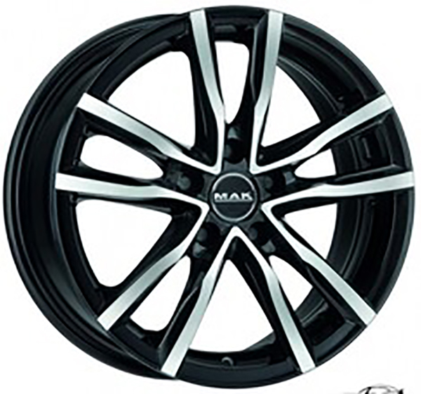 фото Колесный диск mak milano 17x8 5x114.30 et40 dia76.10 f8070mibm40ff