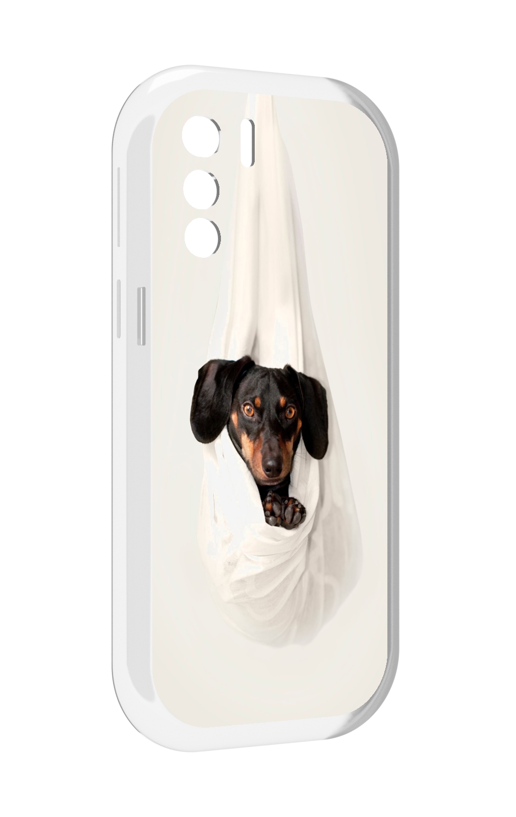 

Чехол MyPads такса собака для UleFone Note 13P, Прозрачный, Tocco