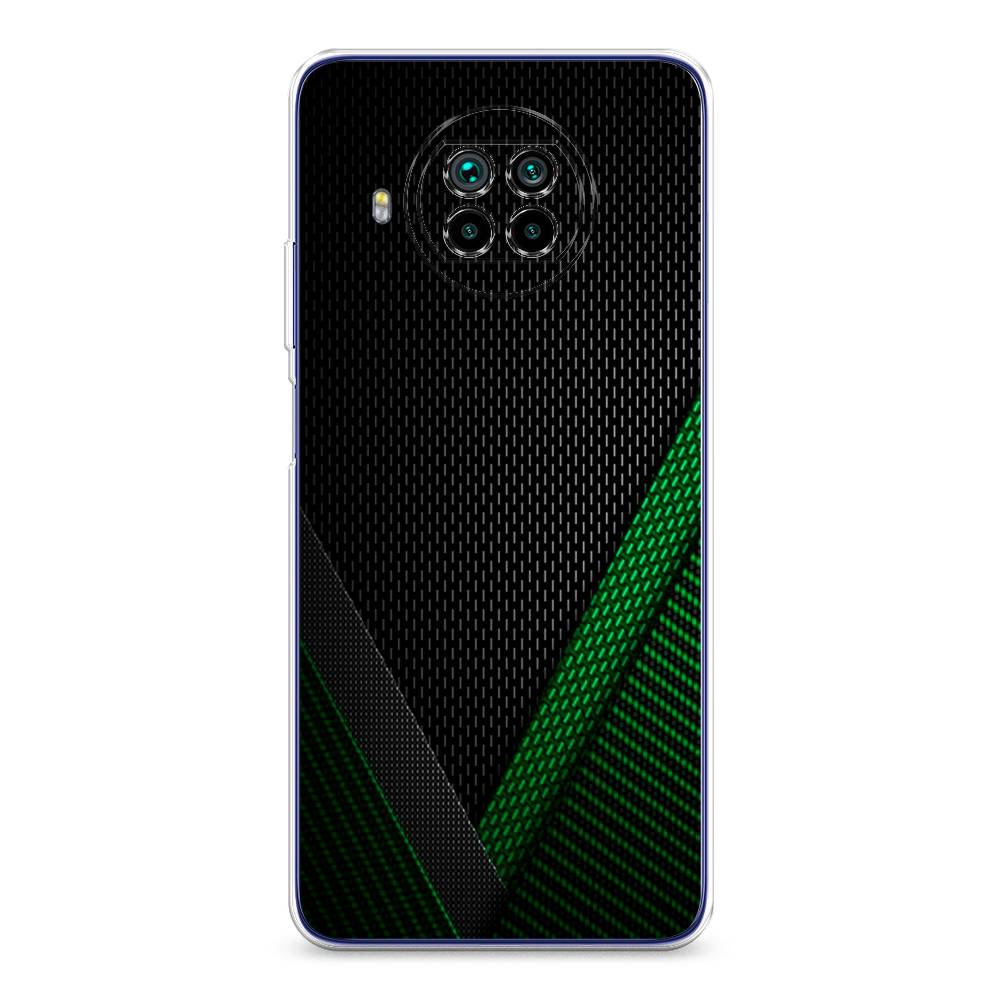 

Чехол Awog на Xiaomi Mi 10T Lite "Зеленый карбон", Разноцветный, 39150-3