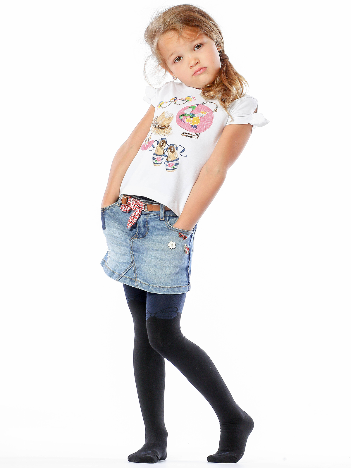 

Колготки детские Giulia, цв. синий р.116, D030KIDS