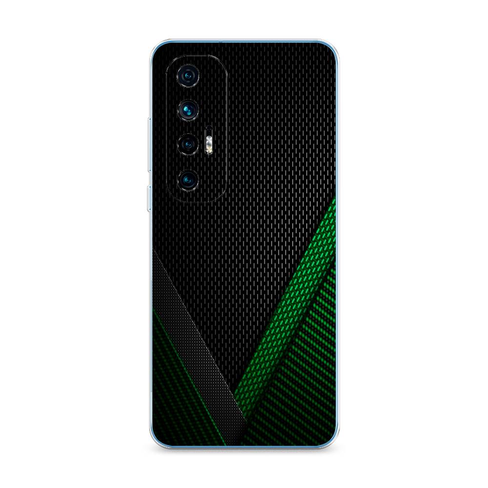 

Чехол Awog на Xiaomi Mi 10S "Зеленый карбон", Разноцветный, 310550-3