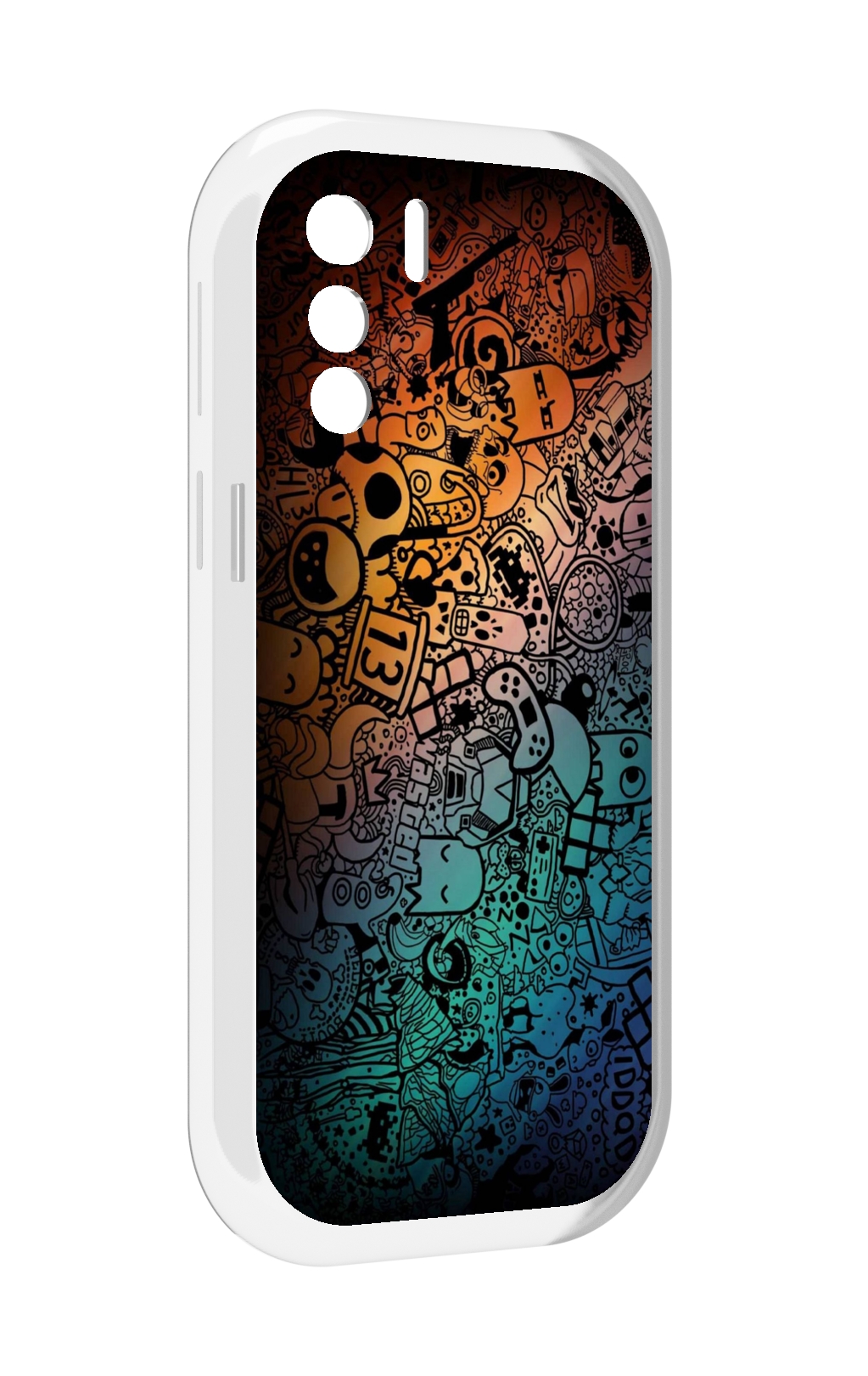

Чехол MyPads стикеты в тени для UleFone Note 13P, Прозрачный, Tocco