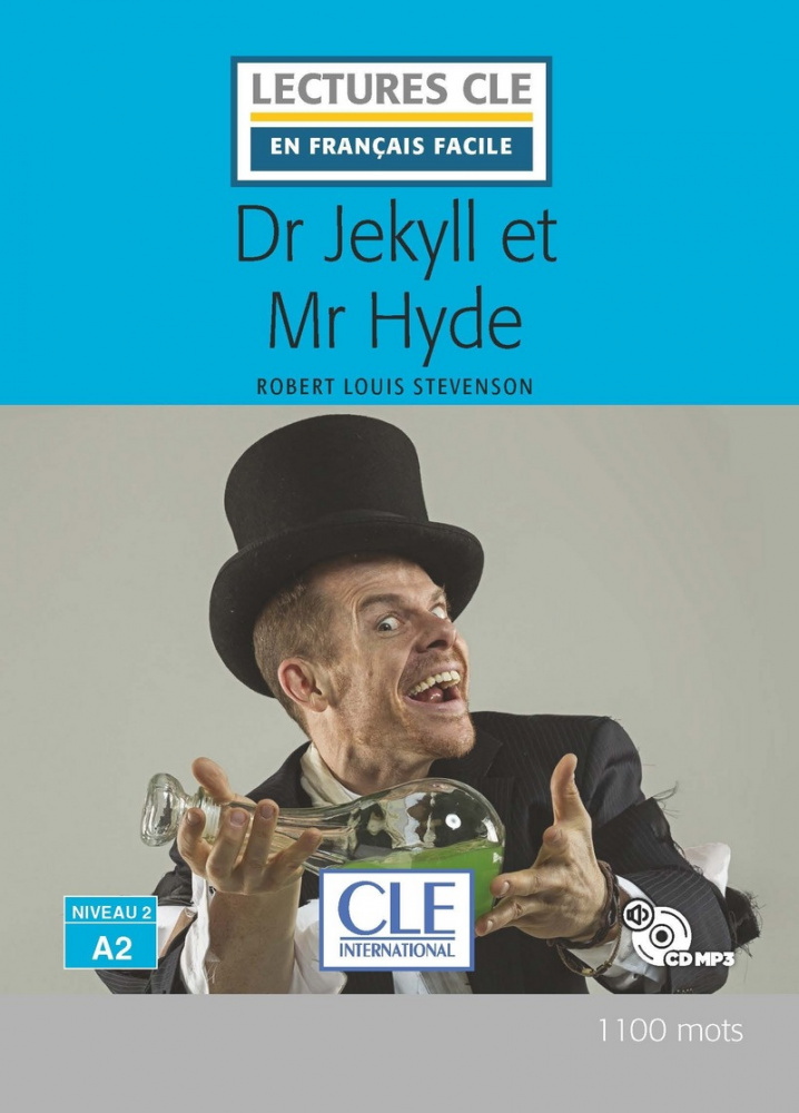 фото Книга lecture cle en français facile niveau 2 (1100 mots): dr jekyll et mr hyde - livre... cle international