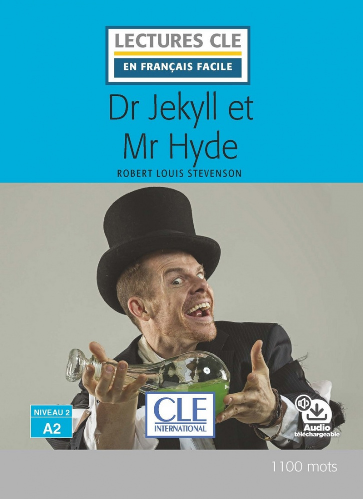 фото Книга lecture cle en français facile niveau 2 (1100 mots): dr jekyll et mr hyde - livre... cle international