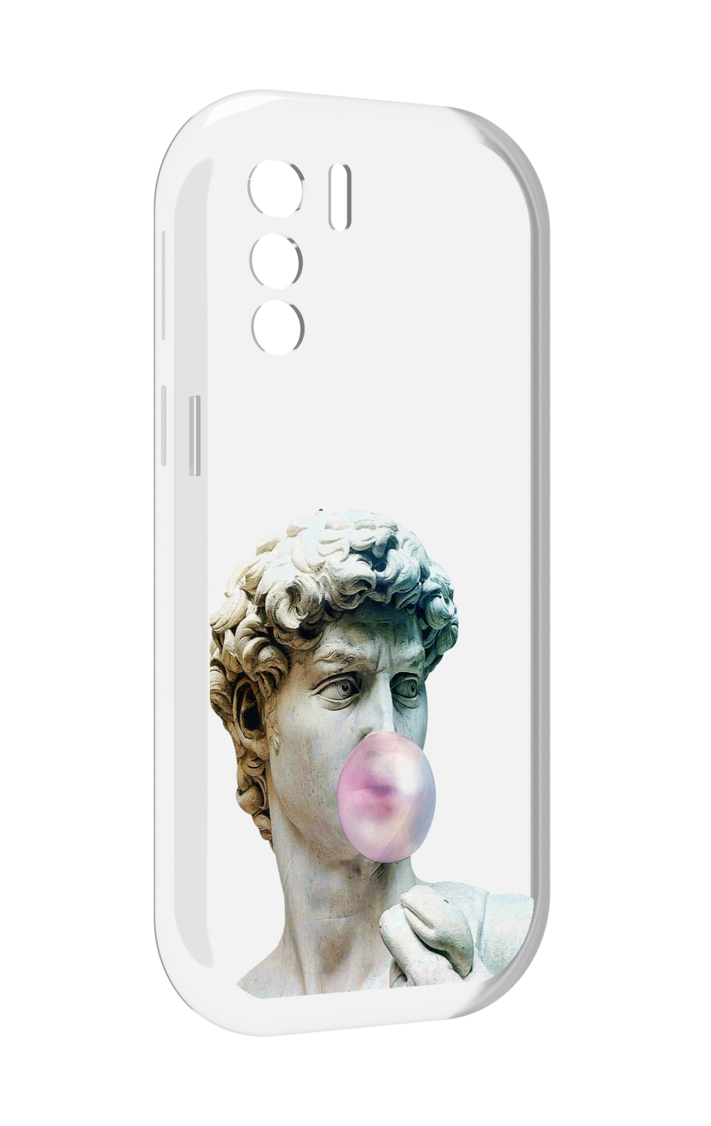 

Чехол MyPads статуя-с-жвачкой для UleFone Note 13P, Прозрачный, Tocco